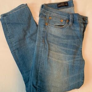 Jcrew Cropped Reid jeans